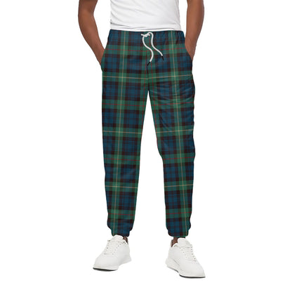Irish Tartan Pattern Print Cotton Pants