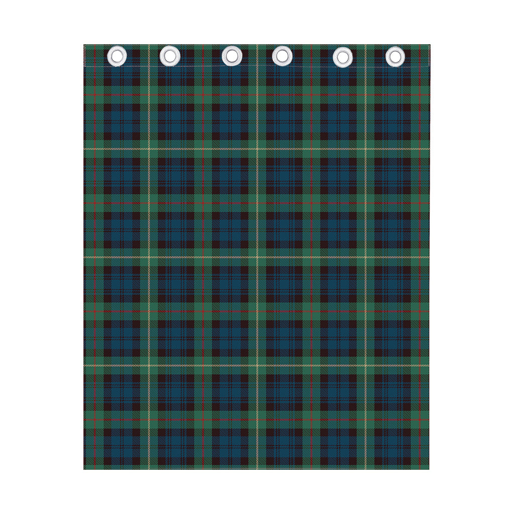 Irish Tartan Pattern Print Curtain