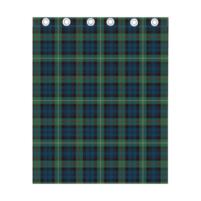 Irish Tartan Pattern Print Curtain