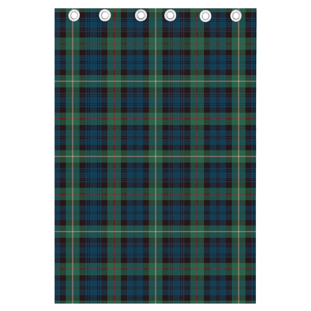 Irish Tartan Pattern Print Curtain