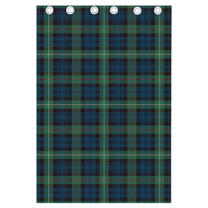 Irish Tartan Pattern Print Curtain