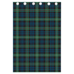 Irish Tartan Pattern Print Curtain