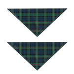 Irish Tartan Pattern Print Dog Bandana