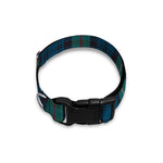 Irish Tartan Pattern Print Dog Collar