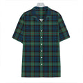 Irish Tartan Pattern Print Hawaiian Shirt