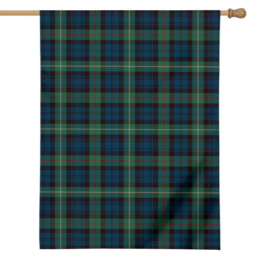 Irish Tartan Pattern Print House Flag