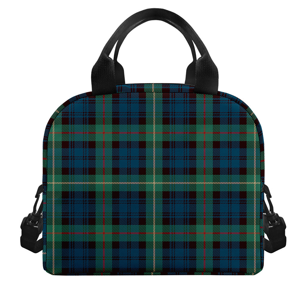 Irish Tartan Pattern Print Insulated Lunch Bag