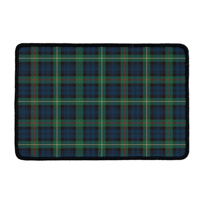 Irish Tartan Pattern Print Kitchen Mat