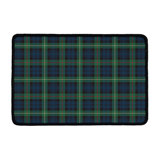 Irish Tartan Pattern Print Kitchen Mat