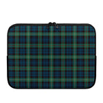 Irish Tartan Pattern Print Laptop Sleeve