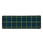 Irish Tartan Pattern Print Long Kitchen Mat