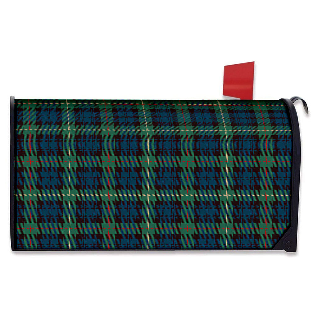 Irish Tartan Pattern Print Mailbox Cover