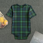 Irish Tartan Pattern Print Men's Bodysuit
