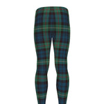 Irish Tartan Pattern Print Men's leggings