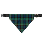Irish Tartan Pattern Print Over The Collar Dog Bandana