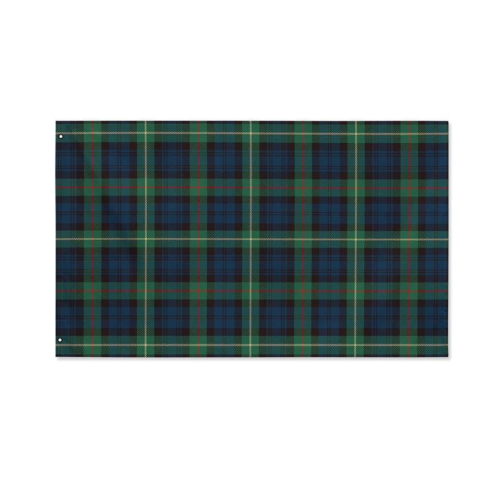 Irish Tartan Pattern Print Polyester Flag