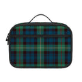 Irish Tartan Pattern Print Portable Lunch Bag