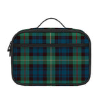 Irish Tartan Pattern Print Portable Lunch Bag