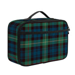 Irish Tartan Pattern Print Portable Lunch Bag