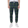 Irish Tartan Pattern Print Joggers