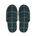 Irish Tartan Pattern Print Slippers
