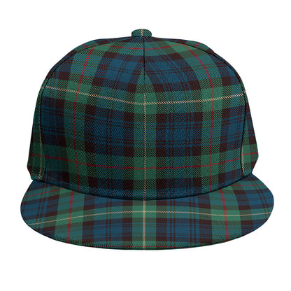Irish Tartan Pattern Print Snapback Cap