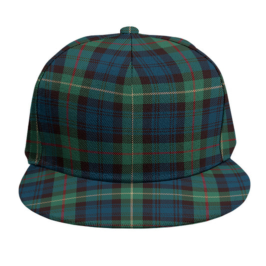 Irish Tartan Pattern Print Snapback Cap