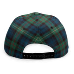 Irish Tartan Pattern Print Snapback Cap