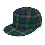 Irish Tartan Pattern Print Snapback Cap