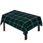 Irish Tartan Pattern Print Tablecloth