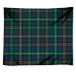 Irish Tartan Pattern Print Tapestry