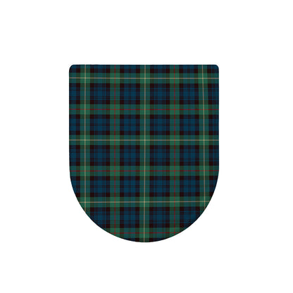 Irish Tartan Pattern Print Toilet Lid Cover