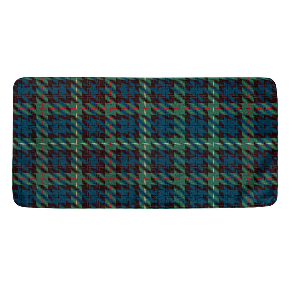 Irish Tartan Pattern Print Towel
