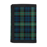 Irish Tartan Pattern Print Trifold Wallet