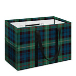 Irish Tartan Pattern Print Utility Tote Bag