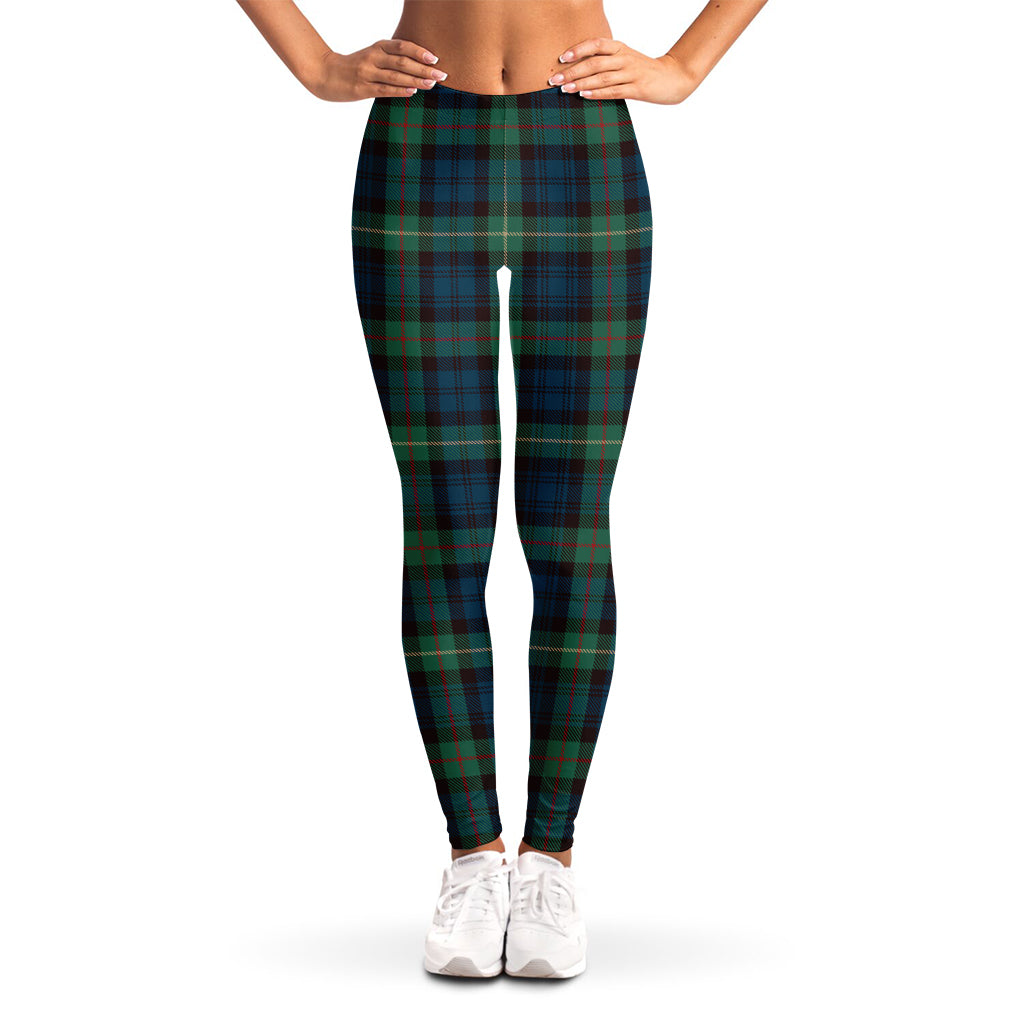 Irish Tartan Pattern Print Women's Leggings