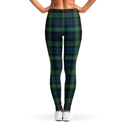 Irish Tartan Pattern Print Women's Leggings