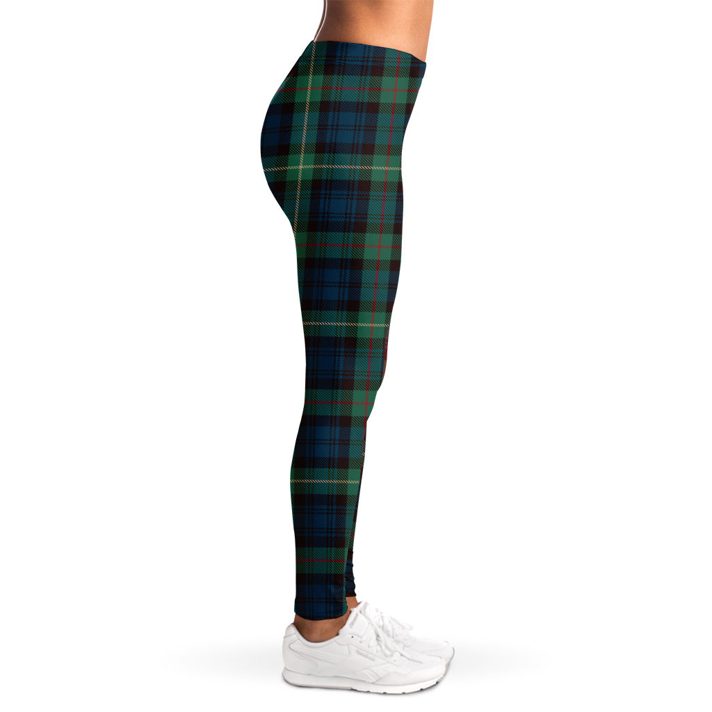 Irish Tartan Pattern Print Women's Leggings