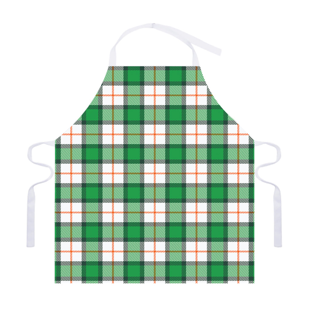 Irish Tartan St. Patrick's Day Print Adjustable Apron