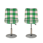 Irish Tartan St. Patrick's Day Print Bar Stool Covers