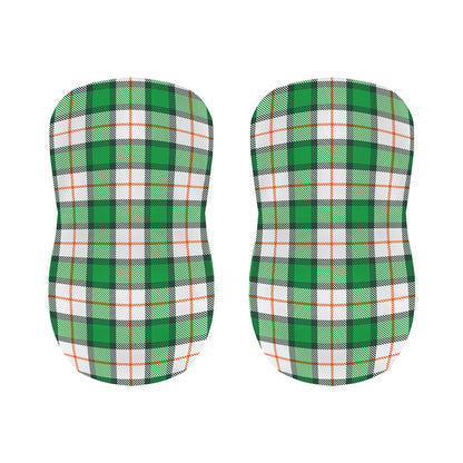 Irish Tartan St. Patrick's Day Print Bar Stool Covers