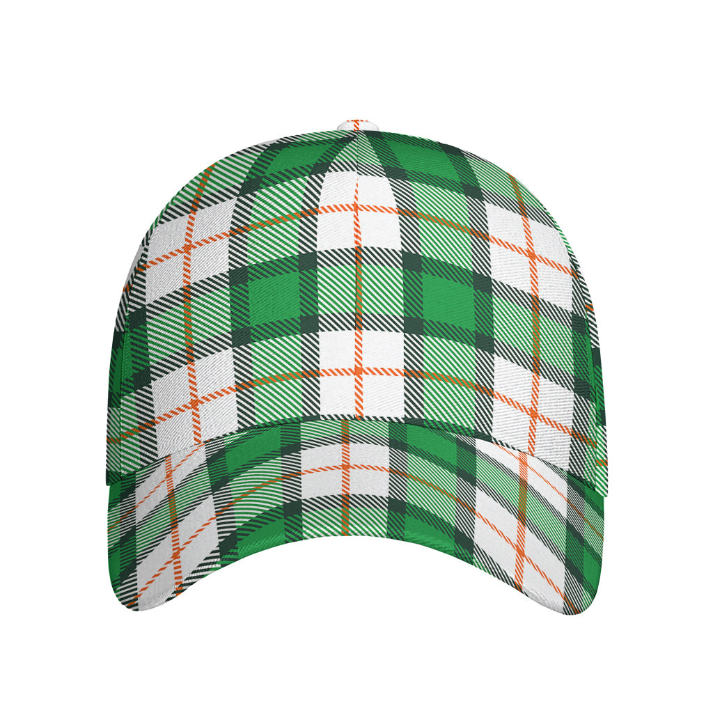 Irish Tartan St. Patrick's Day Print Baseball Cap