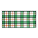 Irish Tartan St. Patrick's Day Print Beach Towel