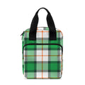 Irish Tartan St. Patrick's Day Print Bible Tote Bag