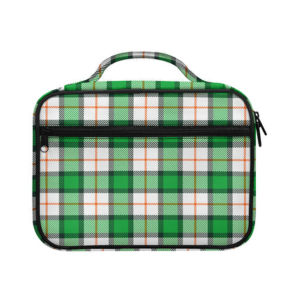 Irish Tartan St. Patrick's Day Print Briefcase Bible Bag