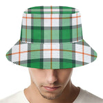 Irish Tartan St. Patrick's Day Print Bucket Hat