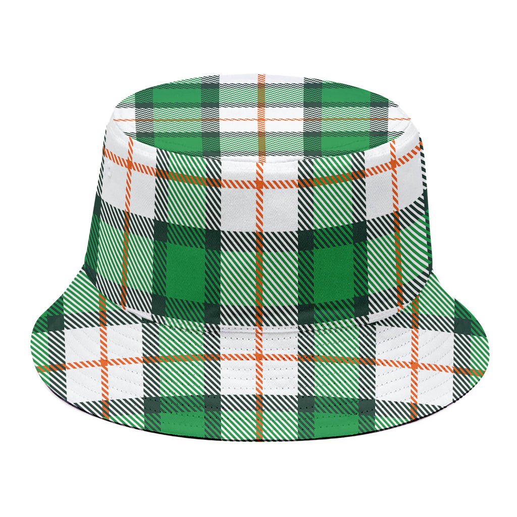 Irish Tartan St. Patrick's Day Print Bucket Hat