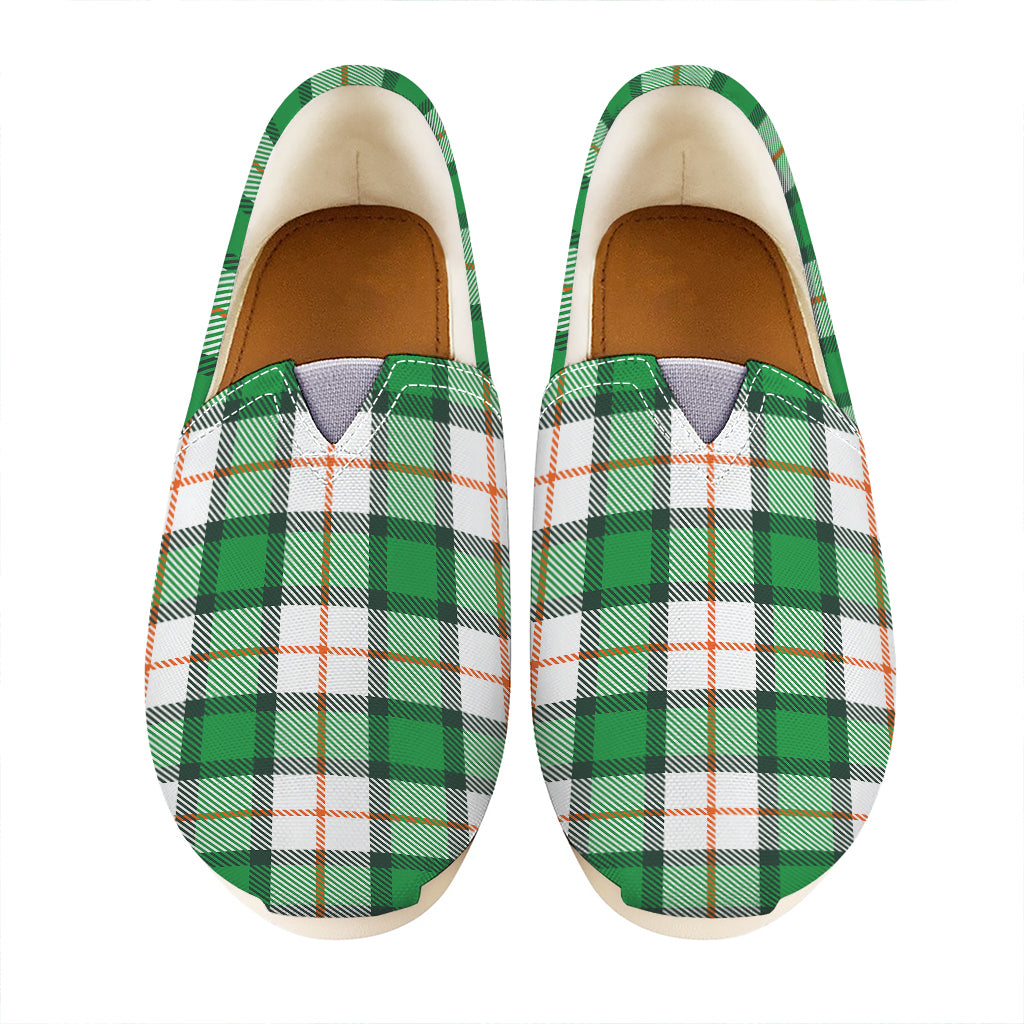Irish Tartan St. Patrick's Day Print Casual Shoes
