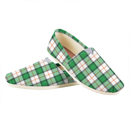 Irish Tartan St. Patrick's Day Print Casual Shoes