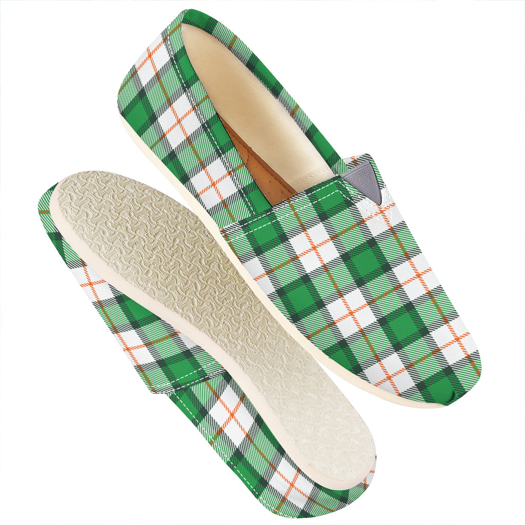 Irish Tartan St. Patrick's Day Print Casual Shoes